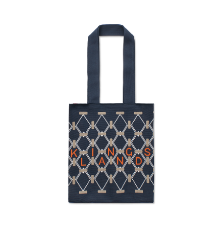 Kingsland Knitted Tote Bag Navy