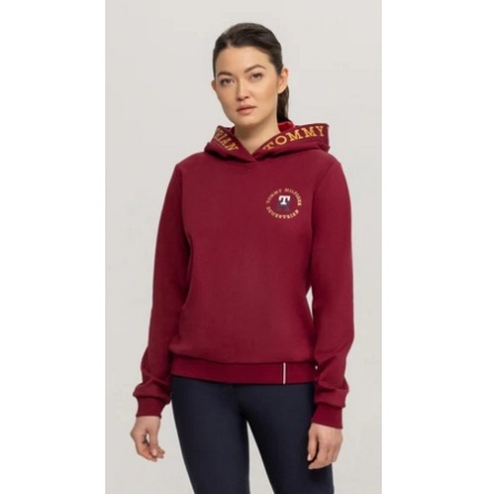 Tommy Hilfiger equestrian Colorado Logo Hoodie Rouge