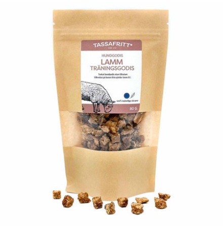 Tassafritt Lamm Naturligt Hundgodis 80g