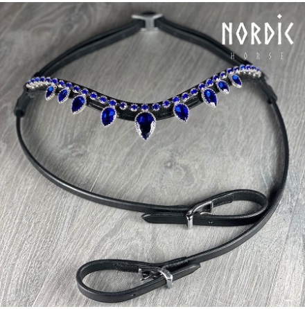 Nordic Horse Huvudlag Crown Bl