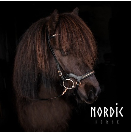 Nordic Horse Anatomisk Nosgrimma Roseguld