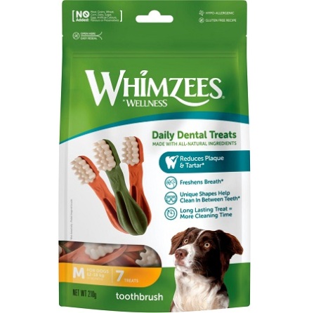 Whimzees Tothbrush Star M 7st