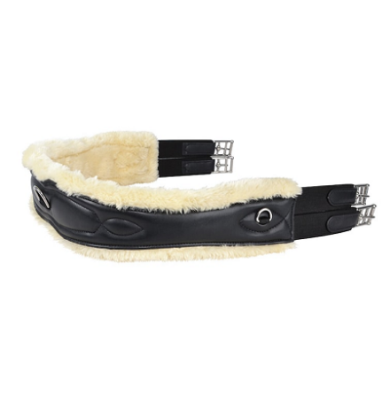 Hansbo Sport Sadelgjord Faux Fur Svart