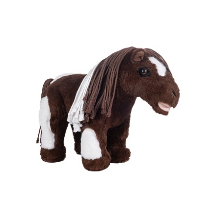 HKM Pinto Cuddle Pony Brun/Vit