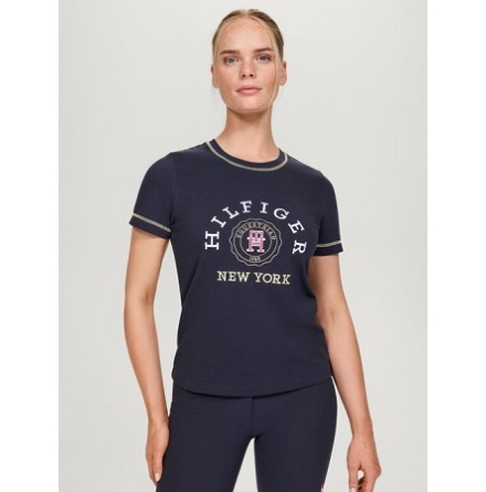 Tommy Hilfiger Equestrian Newport Graphic T-Shirt Desert Sky